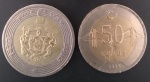 2 Moedas Bicolor !! pais Turkia !! comemorativas - diferentes valores !! dificil de aparecer !! complete sua coleçao  !!