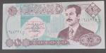 Cedula de Saddam Russem !! Iraquie - valor de 10 Dinars !! estado de flor de estampa !!