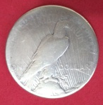 Moeda/USA--one dollar--pluribus ano 1922, material prata