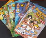 6 Revistas em quadrinhos !! Ronaldinho Gaucho !! editora mauricio de souza !! Panini Comics !! edição do ano de 2012 !! compete sua coleção !!