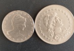 2 Moedas - Brasil !! Flor de cunho !! valor de 400 Reis ano de 1925 !! e 200 Reis ano de 1901 !! muito abaixo de catalogo !! material cupro-niquel