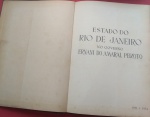 Livro ` Album de Realizações do Estado do Rio de Janeiro ( Governo de Amaral Peixoto ) !! Periodo de 1951/1954 !! 125 pag, capa dura !! Fotos ainda preto e Branco !! Raridade  !!