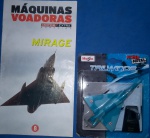 Miniatura = Máquinas  Voadoras , coleção motor extra especial , Maisto ,!! Nova lacrada ! Mirage !!
