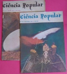 2 revistas ¨Ciencia  Popular ¨, agosto de 1952 !! E novembro de 1951 , 50 paginas com varias reportagens de época  , totalmente ilustradas . 