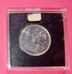   Moeda Brasil valor de de 1 Cruzeiros !! Comemorativa niquel puo !! Ano de 1822;1972  !! !! Na embalagem de acrilico original ! 