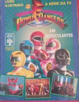Album - de Figurinhas Power Rangers !! 80% completo !! edição de 1995 !!  editora Abril / Panini !! valor de mercado neste estado cerca de 120,00 Reais !!  acervo de colecionador !!