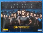 Colecionismo-Album de Figurinhas - Caminhos do coração  !!! Panini edição de 2008 ! 83% completo , edição Panini !! Valor etimado de mercado Completo= 80,00 Reais 