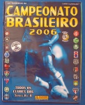 Colecionismo- Album de figurinhas Campeonato Brasileiro ano de 2006 !! 100% completo  !! Valor de mercado= 300,00 Reais !! Acervo de colecionador !! Perfeito estado !!
