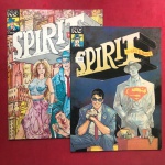 2 revistas em quadrinhos ` Spirit ` autor Will Etsner edições de 1972/1988 ( reedição ) raridade e Outubro de 1982 !!! Ambas preto e branco !!!