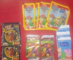 Colecionismo - Album !! 12 pacotes lacrados de figurinhas do PAW Patrol 5 unid. !! + D.P.A. 2 unid. !! + Peppa com 3 unid. !! e Backyardigens 2 unid. !! acervo de colecionador !! aqui pode estar aquela que voce precisa para completar seu album !!!