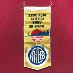 Colecionismo, flâmula da Associação Atlética Banco do Brasil - AABB, Porto Alegre !!!