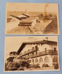 Cartofilia - 2 peças - Hotel Toriba Campos do Jordão !! e Cabo frio R.J. interior do Forte !! ambos da decada de 1960 !!