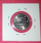 Moeda- estrangeira !! Japão Comemorativa !! - estado de Flor de cunho !! acervo de colecionador , material cuproniquel !! !!