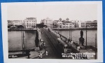 Cartofilia- Recife , preto e branco,  Ponte Mauricio de Nassau !!!, Pernambuco data do de 1941 !!