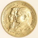 Moeda do brasil: 500 Réis 1922 - Soberba / Flor de Cunho 