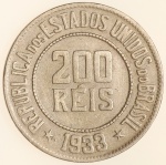 Moeda do Brasil: 200 Réis 1933 - Cuproníquel