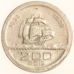 Moeda do Brasil: 200 Réis 1932 - Série Vicentina - Cuproníquel