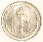 Moeda do Brasil: 100 Réis 1936 - Flor de Cunho 