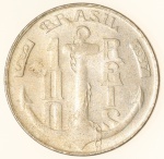 Moeda do Brasil: 100 Réis 1937 - Flor de Cunho 