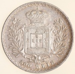 Moeda de Portugal: 500 Réis 1892 - Prata