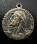 Medalha Comemorativa, Pela Constituição - São Paulo e o Direito e a Força, Data 09/07/1932, Bronze, Muito Bem Conservada.