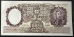 Cédula Estrangeira, ARGENTINA, Valor 1000 Pesos, Período de Circulação 1954/1968, Flor de Estampa.