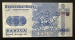Cédula de Propaganda, CROÁCIA, Período da Independência, Valor 100 Banica, Data 30/12/1990, Flor de Estampa.