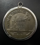 Medalha Comemorativa, Medalha Tiradentes - Homenagem Assembleia Legislativa do Rio de Janeiro, não Datada, Bronze, Muito Bem Conservada.