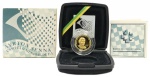 Moeda do Brasil - 2 Reais - Ayrton Senna - 1995 - Campeão Mundial Fórmula 1 - Proof - Ouro (.900)