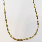 Cordão em Ouro Amarelo 18Kt Com "Malha Oitinho", Medindo: 60,0Cm de Comprimento - Peso:5,0Gr