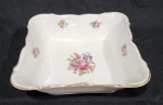 C.T. TIELSCH WAZBRZYCH - ARROZEIRA EM PORCELANA POLONESA COM DECORAÇÃO FLORAL.  MEDINDO 6 X 21 X 21 CM