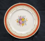 PRATO DE COLEÇÃO EM PORCELANA IRFM (MATARAZZO ) COM RICA DECORAÇÃO. MEDINDO 25 CM