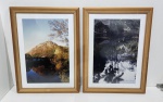 RUPY ANDRADE - PAR DE FOTOGRAFIAS. MEDINDO A MOLDURA 59 X 44 CM