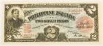 Numismática, PHILLIPINES. Uma Réplica de Cédula Rara Impressa na Europa em Papel de Alta Qualidade 2 Pesos