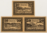 Numismática, AUSTRIA. Três Cédulas NOTGELD