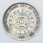 Numismática, Brasil. Moeda de 200 RÉIS 1864