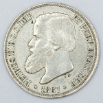 Numismática, Brasil. Moeda de 200 RÉIS 1867