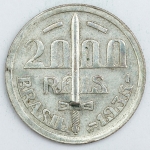 Numismática, Brasil. Moeda de 2000 RÉIS (DUQUE DE CAXIAS) 1935 