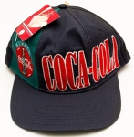 Colecionismo - Boné da Coca Cola em relevo - Made in USA -  Always Coca Cola - Com regulagem 