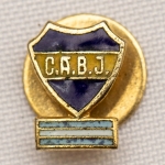 Colecionismo - FUTEBOL - Botton de Lapela do Time de Futebol Argentino - Club Atlético Boca Juniors - Aprom 1cm