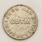 Colecionismo - Ficha CBTM - Jogo não é meio de vida  - Imperial Bingo