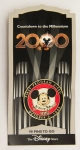 Colecionismo - Pin Original Disney - Ano 2000 - Countdown to Millenium - Mickey Mouse Club
