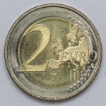 Numismática, Portugal. 2 Euros. Jornada Mundial da Juventude.