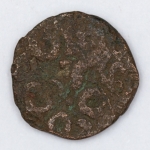 Numismática, Índia. Para estudo e classificação. 25 mm. 2,8 g.