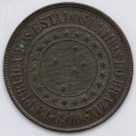 Numismática, Brasil. 40 Réis 1910. Linda.