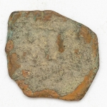 Numismática, Império Bizantino. Século XII. Proveniente de agrupamento, para estudo e classificação. 20 mm. 3,5 g.