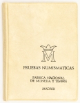 Numismática, Espanha. Pruebas Numismáticas com 6 peças. 1975. Estrela 76. Incluindo a rara 100 Pesetas.
