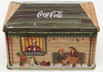Vela Natalina. Coca-Cola. 13 x 8 x 9 cm.