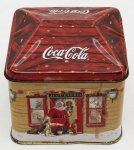 Vela Natalina. Coca-Cola. 10 x 10 x 9 cm.