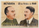 Espanha. Guerra Civil / II Guerra. 21 x 29 cm. Picotado. Servindo como propaganda, divulgação, convocação, etc. Quando destacado conta como cupom de racionamento. *Item não promove ou glorifica violência ou intolerância racial. Está à venda apenas para fins de preservação da memória histórica. A Organização do leilão não faz apologia a quaisquer movimentos políticos ou ideológicos, e repudia qualquer ideologia de cunho racista.